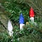 16.5ft. Patriotic LED C6 Faceted Christmas Light Set